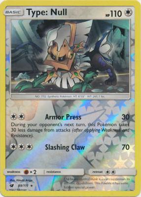 Crimson Invasion Type: Null [Reverse Holo] Pokémon card